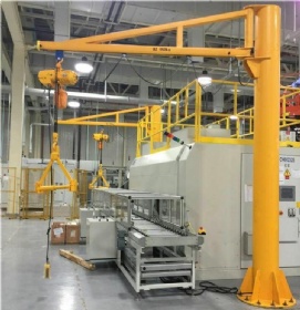 Pillar manual Jib crane